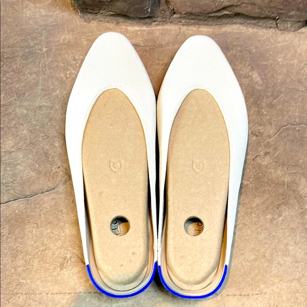 Rothy’s Vanilla Bean Almond Toe Demi’s Size 10